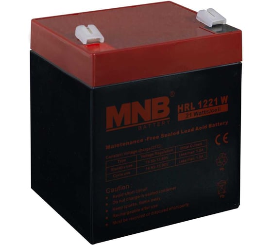 Аккумуляторная батарея MNB HRL 1221 W УТ-00003091 1