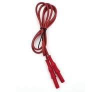 Комплект провод измерительный SONEL 1 м с разъёмами банан красный 10 штук 2311-IECIV-100R10