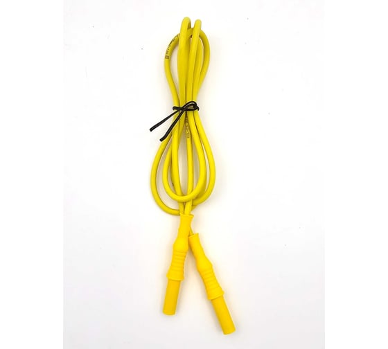 Комплект провод измерительный SONEL 1 м с разъёмами банан жёлтый 10 штук 2311-IECIV-100J10 1