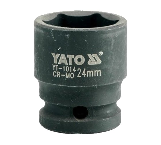 Торцевая головка YATO ударная 1/2 24мм YT-1014, 37141014 228 1 1