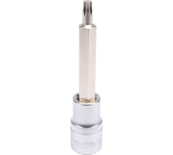 Головка торцевая с вставкой TORX (Т30; 100 мм; 1/2") YATO YT-04323 1