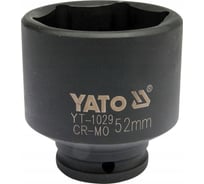 Головка торцевая ударная 6-гранная (52 мм; 1/2") YATO YT-1029