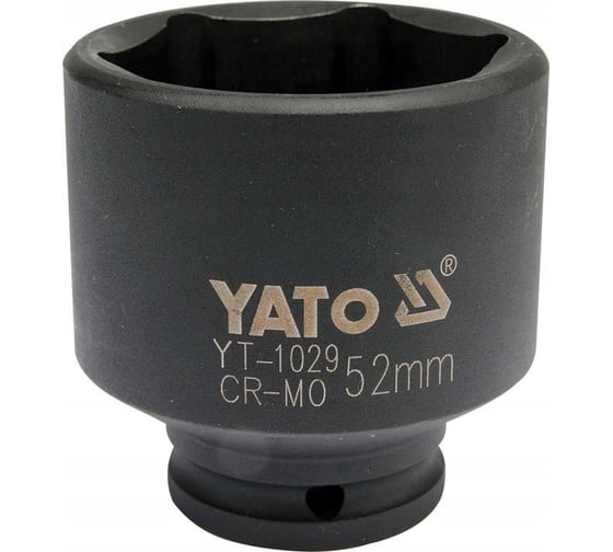 Головка торцевая ударная 6-гранная (52 мм; 1/2") YATO YT-1029 1