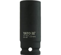 Ударная головка YATO глубокая 1/2 22мм YT-1042, 37141042 228 1