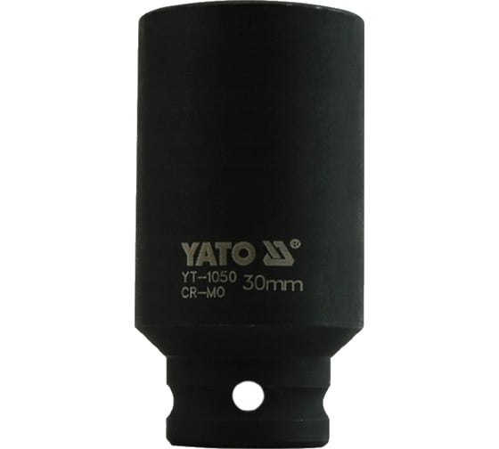 Головка ударная глубокая 6-гранная (30 мм; 1/2") YATO YT-1050