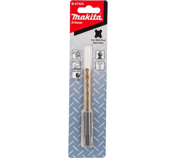 Сверло по металлу (4х105 мм; SDS-plus; HSS-TiN) Makita B-57423 1
