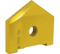 Сверло перовое (пластина) 80 Р6М5(M2) по металлу TiN 2000-1256 ГОСТ 25526-82 Русский Инструмент ri.157.514