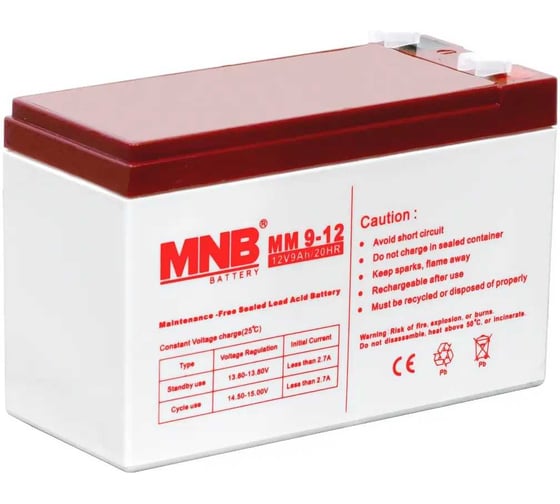 Аккумуляторная батарея MNB MM 9-12 УТ-00003094 1
