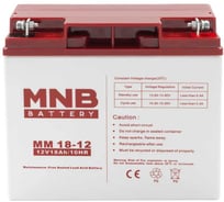 Аккумуляторная батарея MNB MM 18-12 УТ-00003176