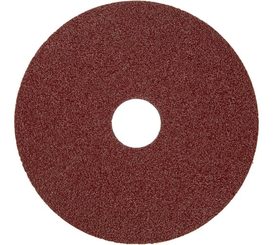 Фибровый шлифовальный круг (диск) Vitatools Р40, коричневыйF125-P40 1