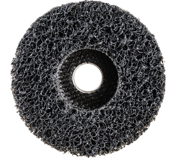 Диск зачистной Clean Strip Black 127х22 мм с фибровой оправкой BlackFox 12540