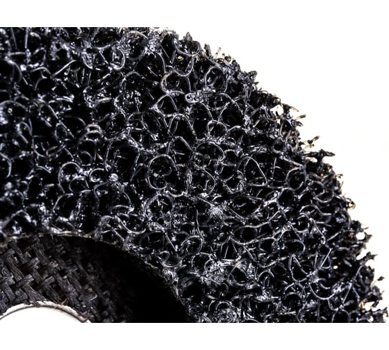 Диск зачистной Clean Strip Black 127х22 мм с фибровой оправкой BlackFox 12540
