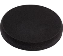 Круг полировальный поролоновый на липучке 150х25 мм мягкий черный BlackFox 12320
