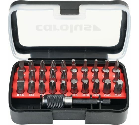 Набор бит (31 предмет; 1/4") Carolus 3000.01 2251159