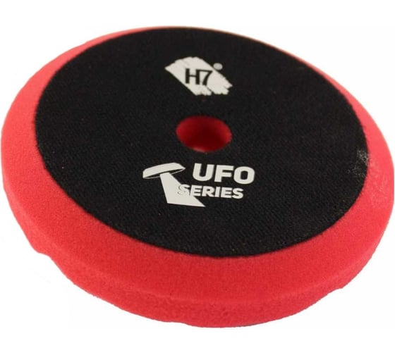 Круг полировальный поролоновый 150x30мм UFO Soft Cut мягкий рельефный красный H7 893403
