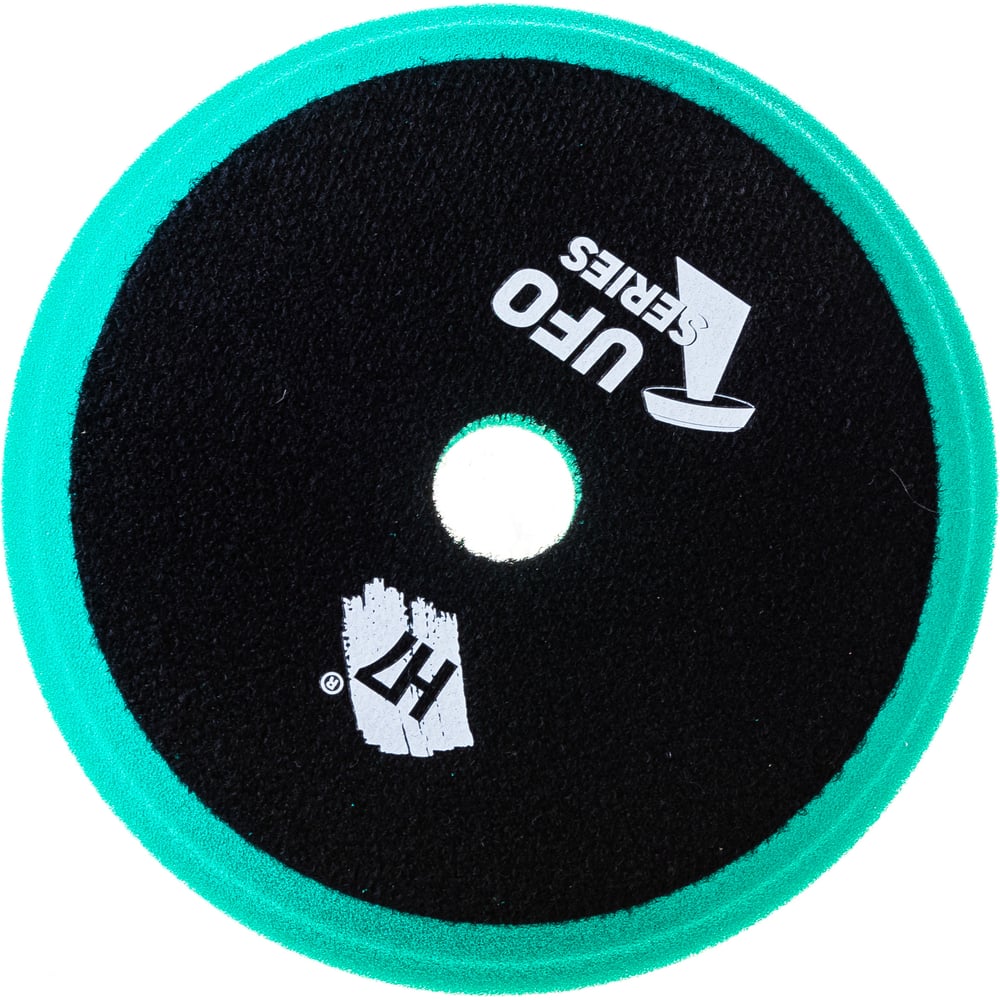 Круг полировальный поролоновый 150x25мм UFO Super Cut жесткий зеленый ...