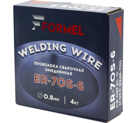 Проволока сварочная омедненная Welding Wire (0.8 мм; 4 кг) FORMEL FRM_08_4