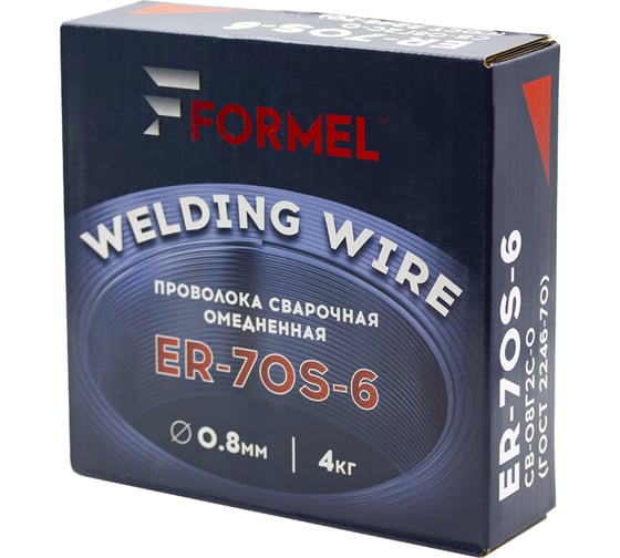 Проволока сварочная омедненная Welding Wire (0.8 мм; 4 кг) FORMEL FRM_08_4 1