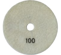 Диск для мокрой полировки керамогранита EUROSTAR Черепашка Р100, 125 мм АГ12510