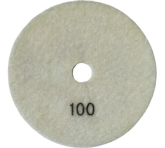 Диск для мокрой полировки керамогранита EUROSTAR Черепашка Р100, 125 мм АГ12510 1