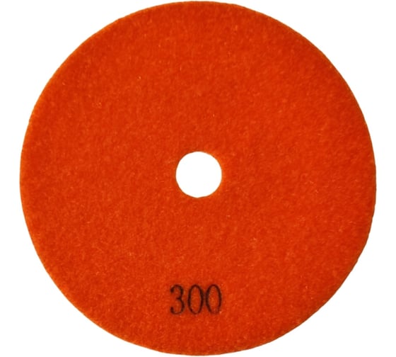 Диск для мокрой полировки керамогранита EUROSTAR Черепашка Р300, 125 мм АГ12530 1