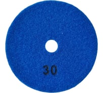 Диск для мокрой полировки керамогранита EUROSTAR Черепашка Р30, 125 мм АГ1253