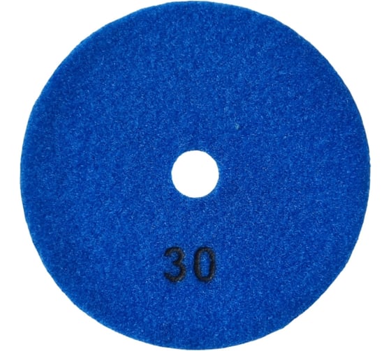 Диск для мокрой полировки керамогранита EUROSTAR Черепашка Р30, 125 мм АГ1253 1