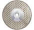 Диск алмазный сплошной гальванический по керамике, стеклопластику Diamond Industrial 125x2,3 мм фланец М14 DIDGLV125M14 1
