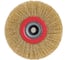 Корщетка дисковая Diamond Industrial 125 x 22,2/М14 мягкая латунированная проволока 0.3 мм DIDSHM12522 2