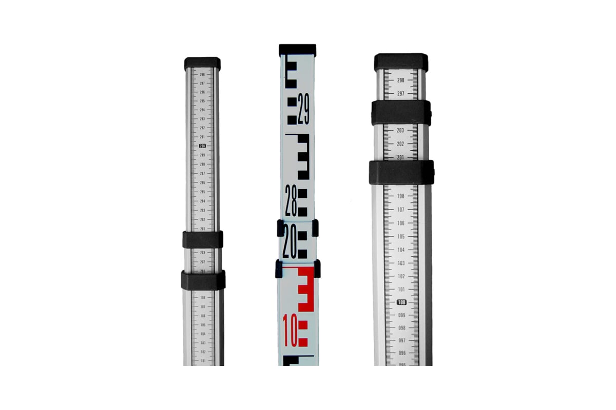 Рейка геодезическая алюминиевая телескопическая 5м Vega TS Condtrol -  выгодная цена, отзывы, характеристики, фото - купить в Москве и РФ