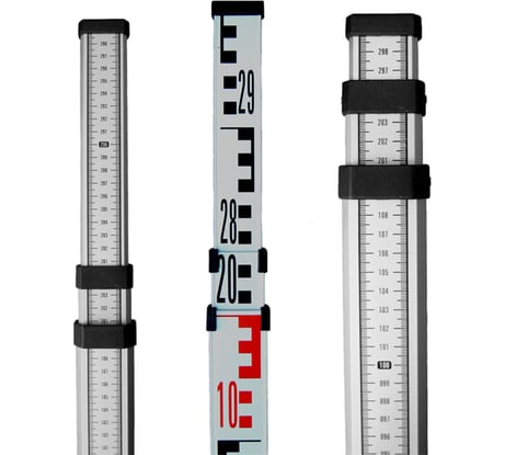 Рейка геодезическая алюминиевая телескопическая 5м Vega TS Condtrol