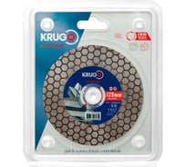 Диск алмазный для резки плитки под 45 градусов KRUGO MASTER 125х25 мм 81091250286
