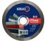 Диск алмазный сплошной KRUGO 10 MASTER 125х1.8х22.2х10 мм 81081250276 1
