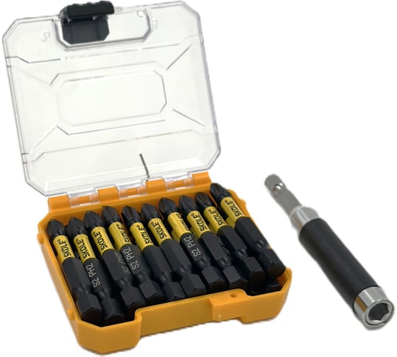 Набор бит SKOLE (BT15) 21PC (21 предмет, S2 сталь) BT15-21PC 1