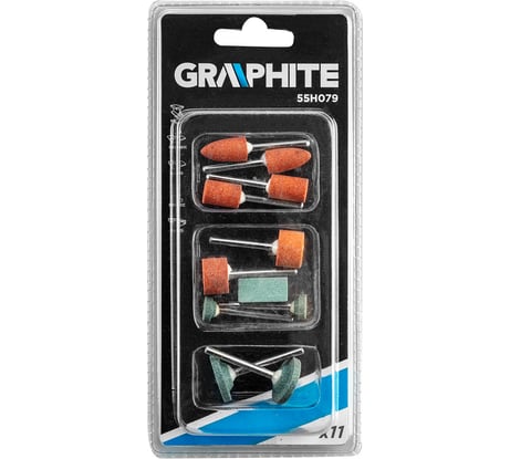 Набор аксессуаров 11 шт GRAPHITE 55H079