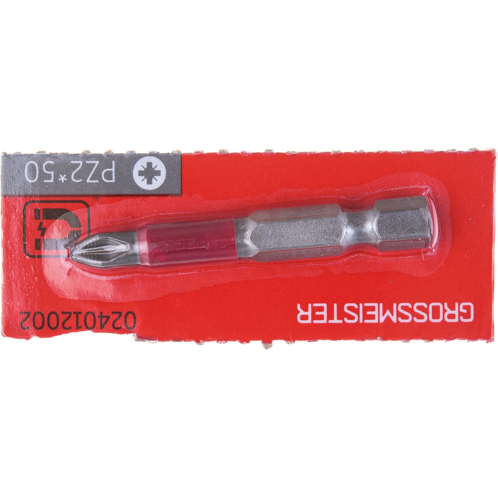 Бита для шуруповерта PZ2, 50 мм GROSSMEISTER 024012002 - выгодная цена ...