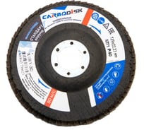 Круг лепестковый торцевой (125х22.23 мм; P40; корунд) CARBODISK Н0160536 00-00016195