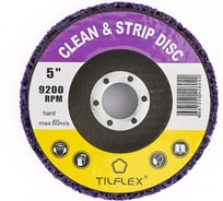 Зачистной коралловый диск TILFLEX на УШМ (Hard) Coral-Button Wheel (фиолетовый) 125 мм (100 шт) TL43/100