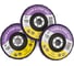 Зачистной коралловый диск TILFLEX на УШМ (Hard) Coral-Button Wheel (фиолетовый) 125 мм (100 шт) TL43/100 5