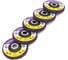 Зачистной коралловый диск TILFLEX на УШМ (Hard) Coral-Button Wheel (фиолетовый) 125 мм (100 шт) TL43/100 9