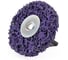 Зачистной коралловый диск TILFLEX на шпинделе Coral-Button Wheel (фиолетовый), 75 мм TL83 2