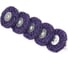 Зачистной коралловый диск TILFLEX на шпинделе Coral-Button Wheel (фиолетовый), 75 мм TL83 6