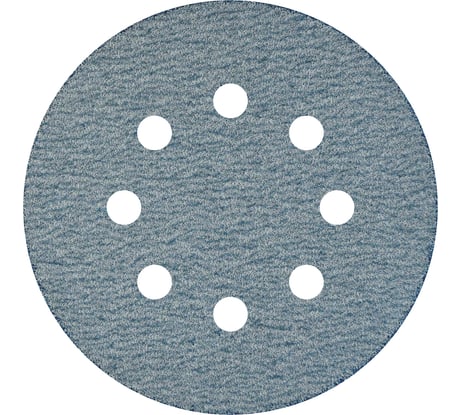 Набор шлифовальных кругов на липучке ТОНКОЕ шлифование 5 шт, 125 мм, P320-800, 8 отверстий NAPOLEON npf-fine-125-8
