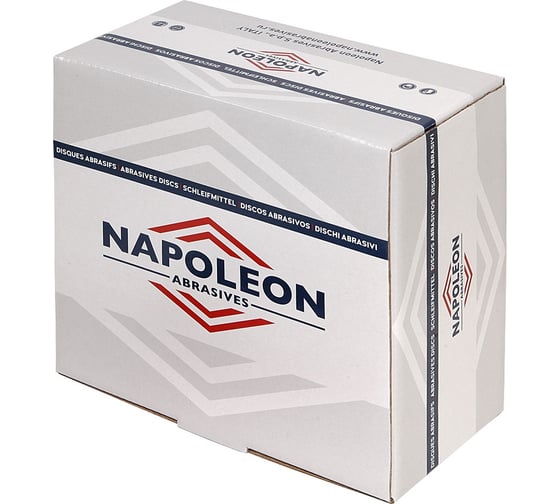 Набор шлифовальных кругов на липучке PROFESSIONAL 50 шт, 125 мм, P320-800, 8 отверстий NAPOLEON NPF-FINE-PRO-125-8