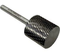 Бор-фреза твердосплавная TORNERI тип A252506 (цилиндрическая), 25.0 мм, хв. 6 мм, двойная насечка Т025348