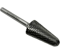 Бор-фреза твердосплавная TORNERI тип L203806 (коническая с закругленным концом), 20.0 мм, хвостовик 6 мм, двойная насечка Т025380