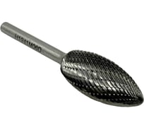 Бор-фреза твердосплавная TORNERI тип Н194106 (пламевидная), 19.0 мм, хвостовик 6 мм, двойная насечка Т025372