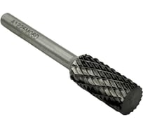 Бор-фреза твердосплавная TORNERI тип A122506 (цилиндрическая), 12.0 мм, хв. 6 мм, двойная насечка Т025343