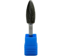 Бор-фреза твердосплавная TORNERI тип Н143206 (пламевидная), 14.0 мм, хвостовик 6 мм, двойная насечка Т025371