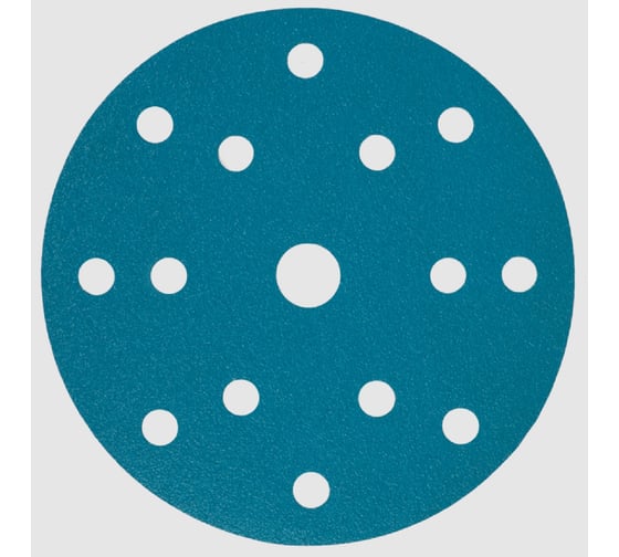 Диск Hanko BF353 Blue Film (150 мм 15 отв. Р100, 100 шт) BF353.150.15.0100 1
